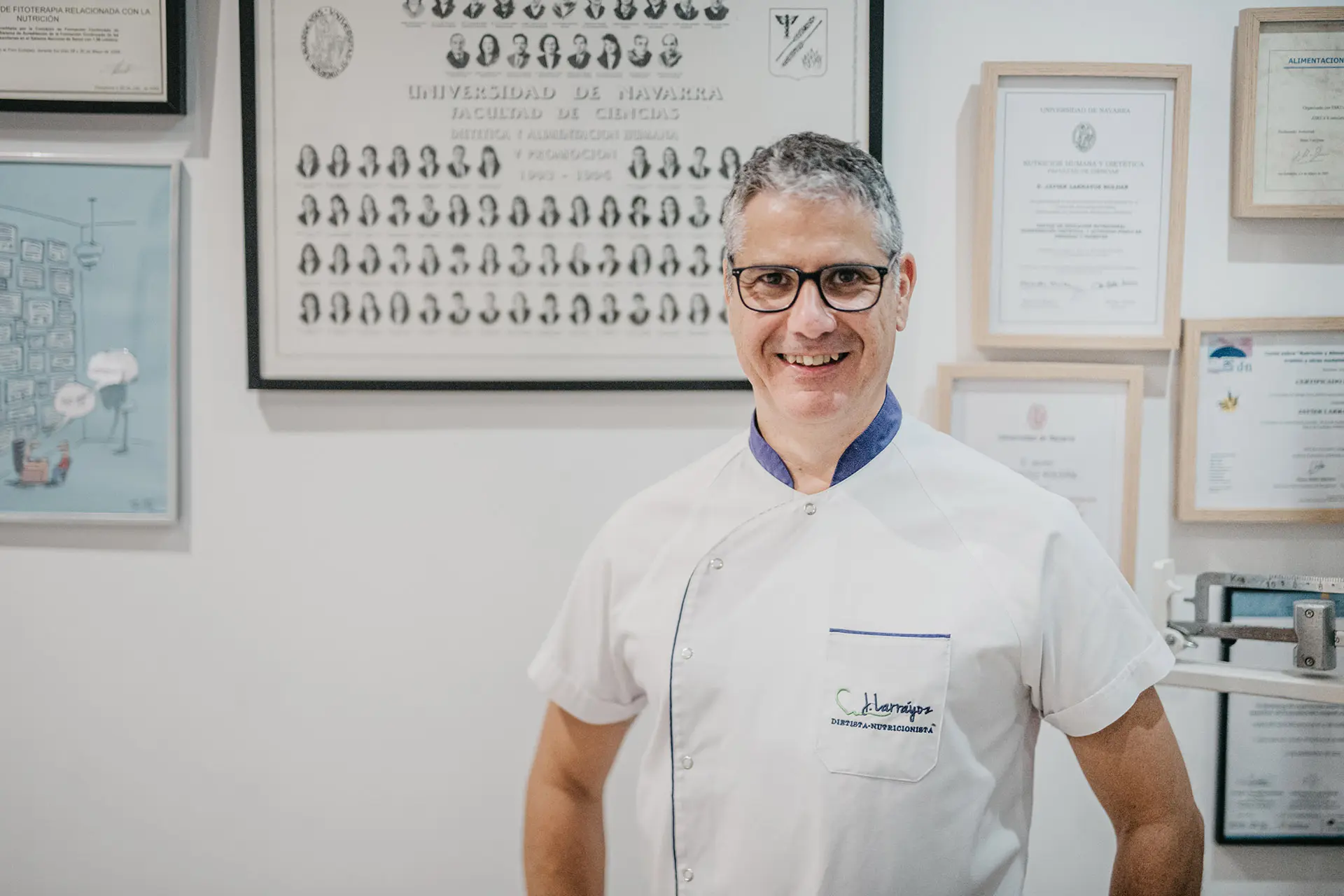 JAVIER LARRAYOZ nutricionista en Pamplona